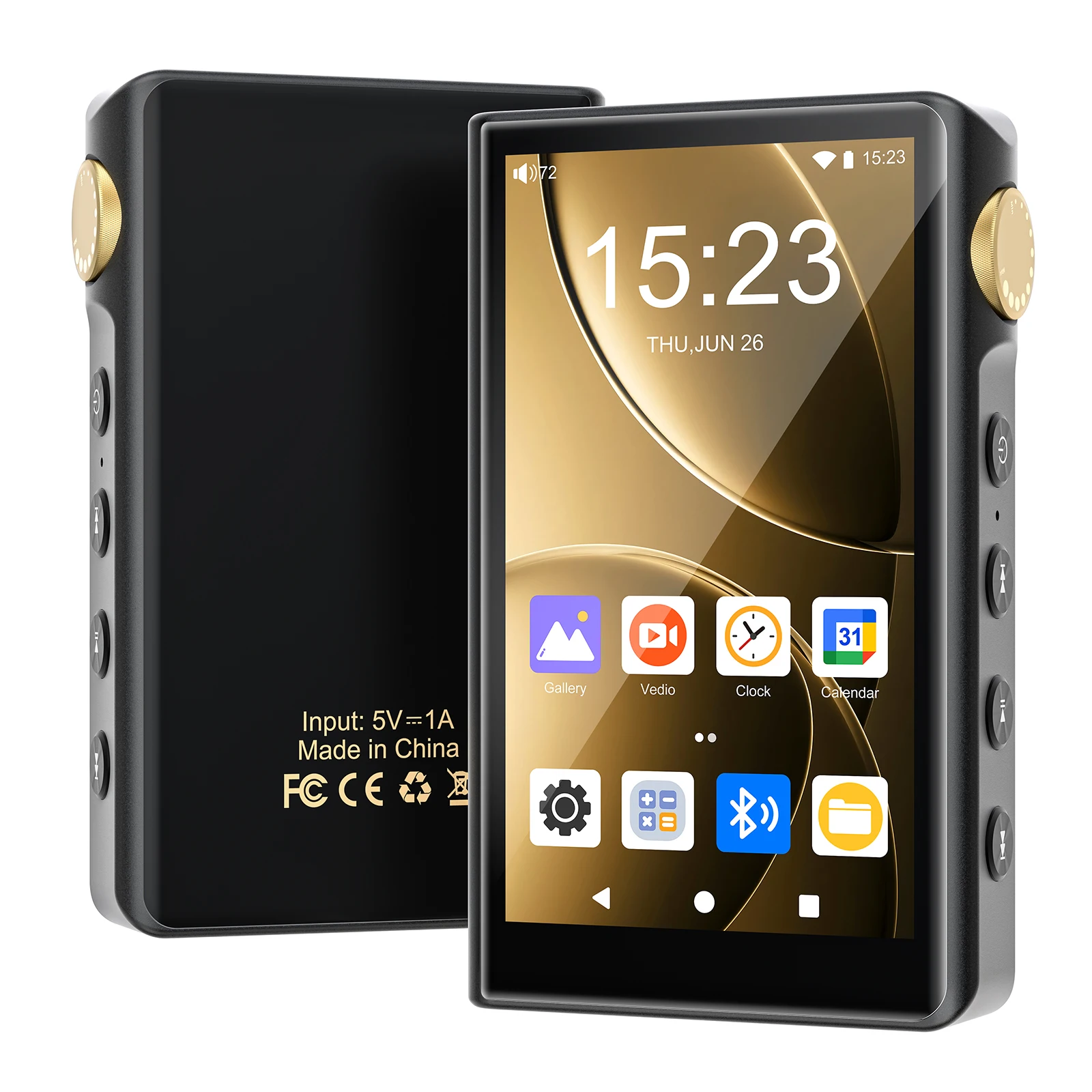 รูปสินค้า เครื่องเล่นเพลงไฮไฟบลูทูธ รองรับ TF 512GB
