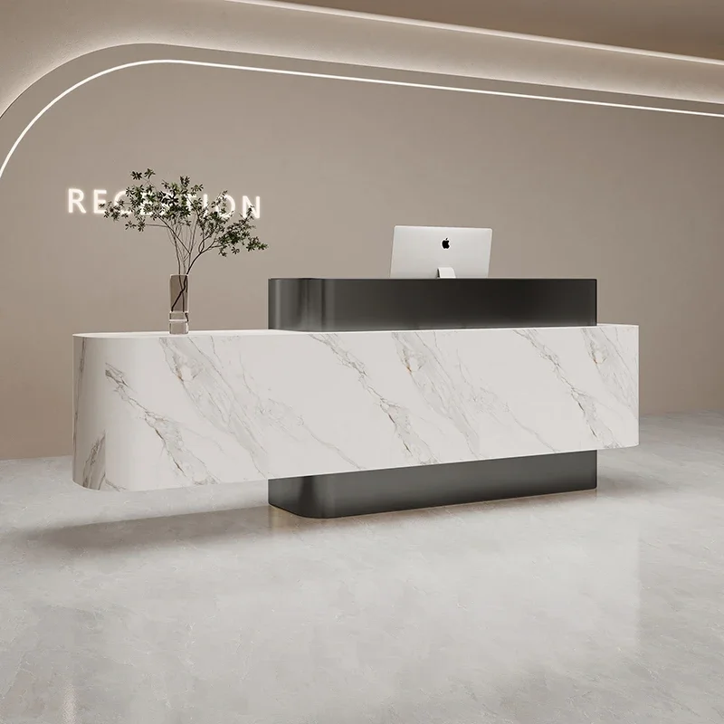 Wall Table Atril Shop Counter Desk Office Desks Reception Salon Bellezza Computer Tables Customer Center Pulpit Stand for Church