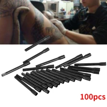

100Pcs Disposable Tattoo Ink Mixing Plastic Stick Pigment Stirring Rod Stick Electric Coloring Machine Mixer Tattoos Accessories