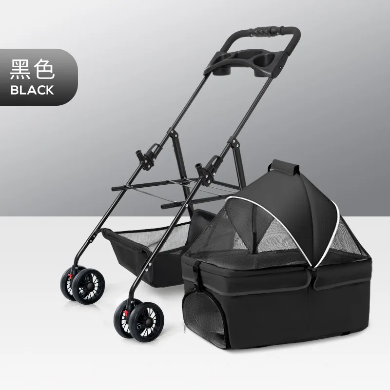 Pet Cat And Dog Carts Portable Folding Carts Small Pet Carts Dining