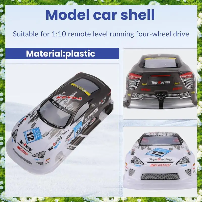 2025-1/10 온로드 RC카 쉘 215X450mm 온로드 드리프트 자동차 바디 도색 PVC 쉘 LF-A 차량 RC카 액세서리, 1/10 온로드용