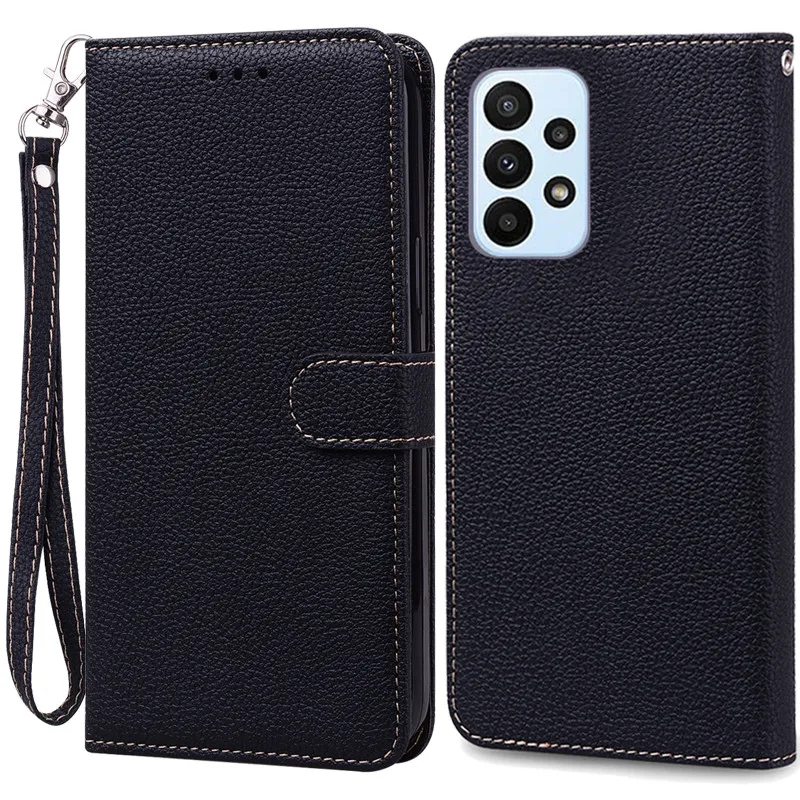 Luxury Leather Wallet Flip Case - Premium Protection & Style
