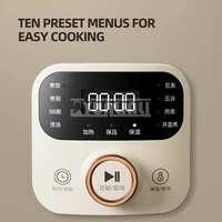 1.8L Electric Pressure Cooker Multifunctional Household Rice Cooker Portable Kitchen Appliance 2
