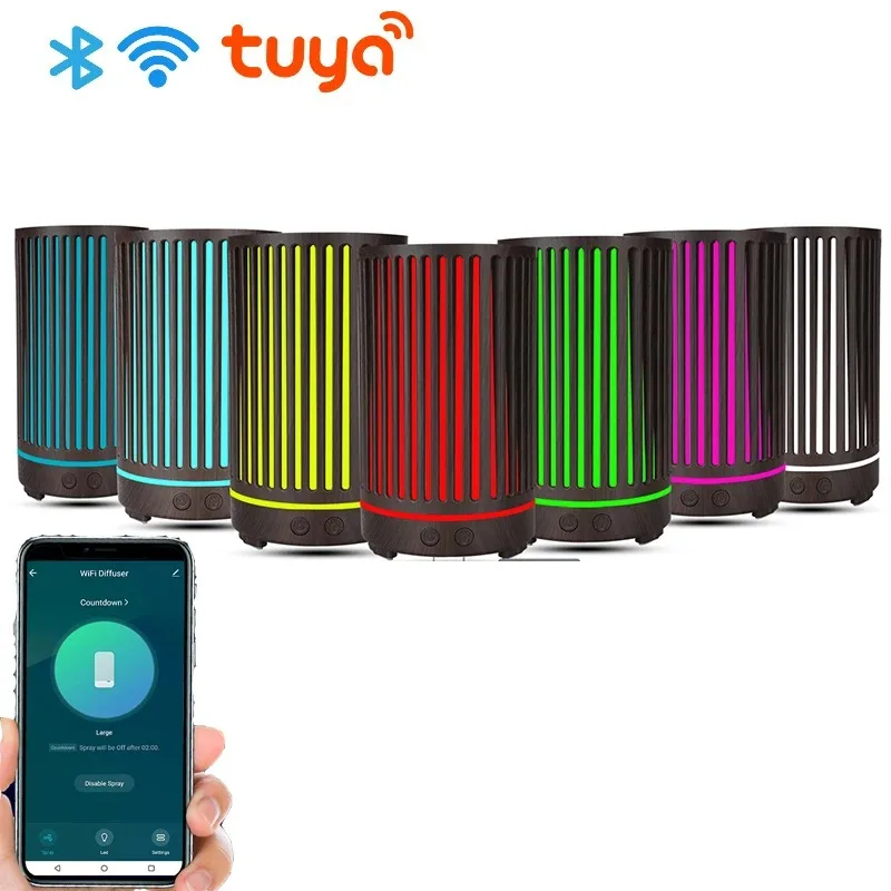 

Tuya Smart WiFi Humidifier Essential Aroma Oil Diffuser Ultrasonic Air Humidifier Mist Maker Home Fragrance for Alexa Google