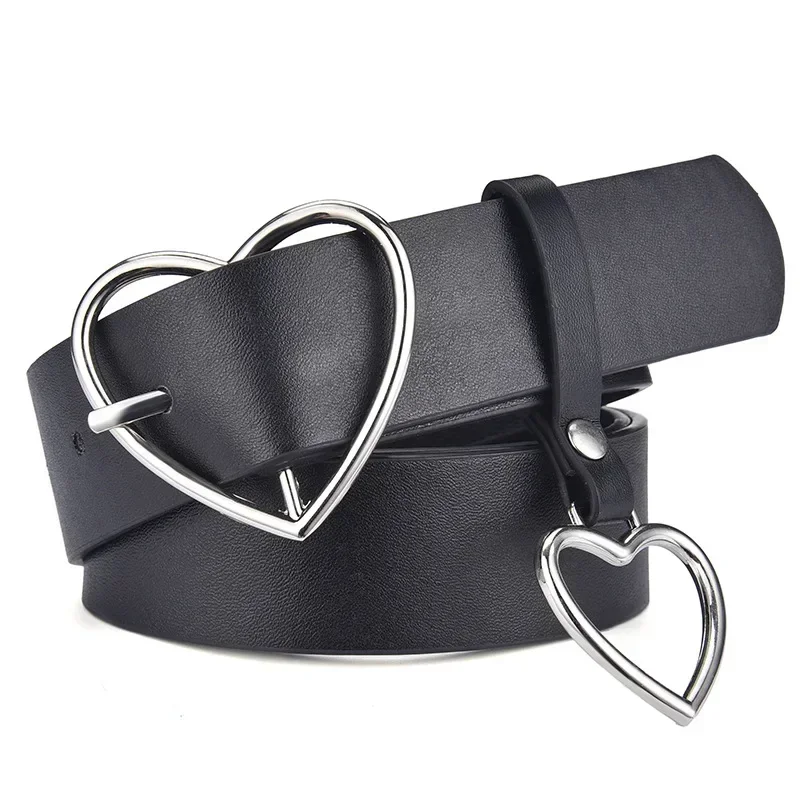 Fashion PU Leather Belt For Women Square Pin Buckle Belts High Quality Ladies Dress Jeans Strap Girls Waistband Adjustable Belts