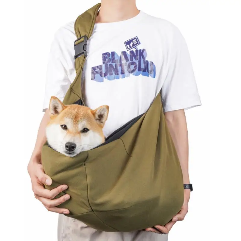 Mesh Breathable Portable Pet Outdoor Bag Outdoor Cat and Dog Shoulder Bag Comfortable Sling Handbag Cat and Dog Accessories