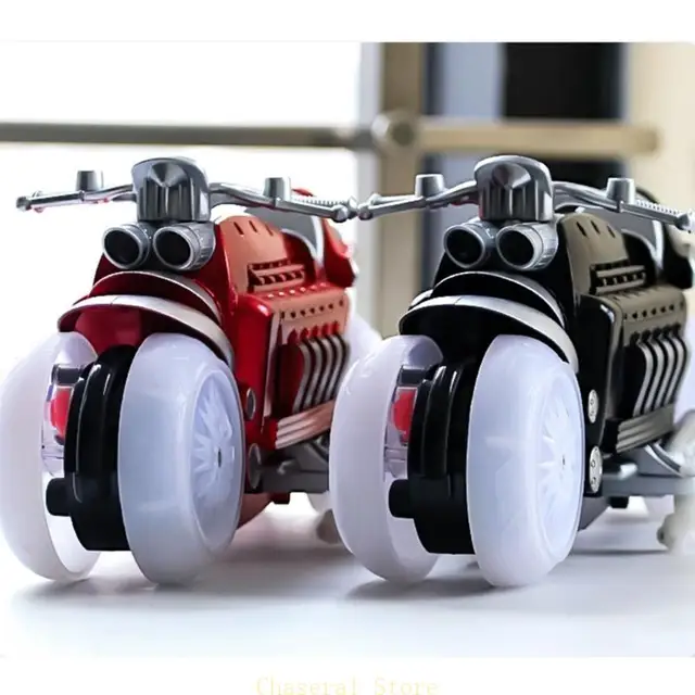 E7CE Upgraded Remote Control Motorcycle High Speed Stunt RC Motorcycle 360° Rotating Motorcycle Birthday Present Gift 2