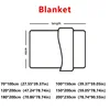New Tafu Velvet Fleece Blankets Double sided Jacquard Geometric Pattern Thickened Blanket Cover Blanket Suitable for All Seasons 6