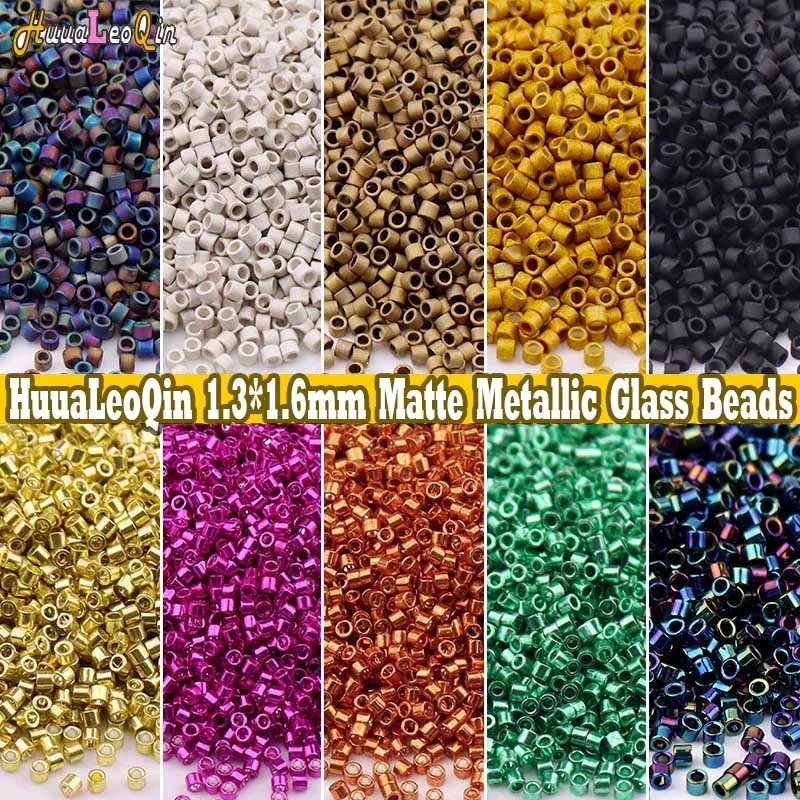 2000pcs-11-0-Matte-Metallic-Color-Glass-Beads-1-3-1-6mm-Uniform ...
