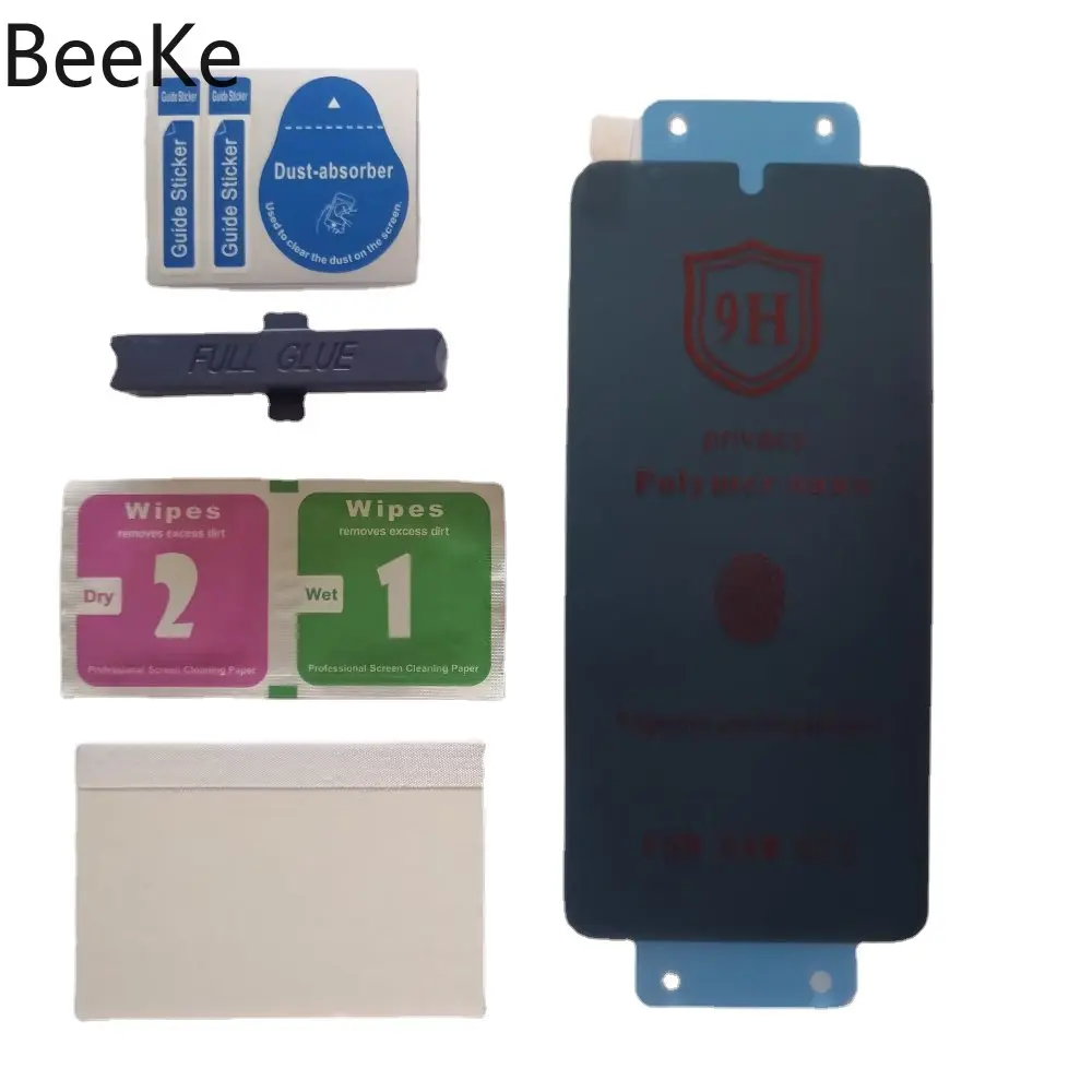 Privacy 9H Polymer Nano Screen Protector Per Oppo Reno 3 4 5 6 7 8 9 Trova X2 X3 X5 Oneplus 10 Pro Plus 5G Pellicola Ceramica Anti-Spia