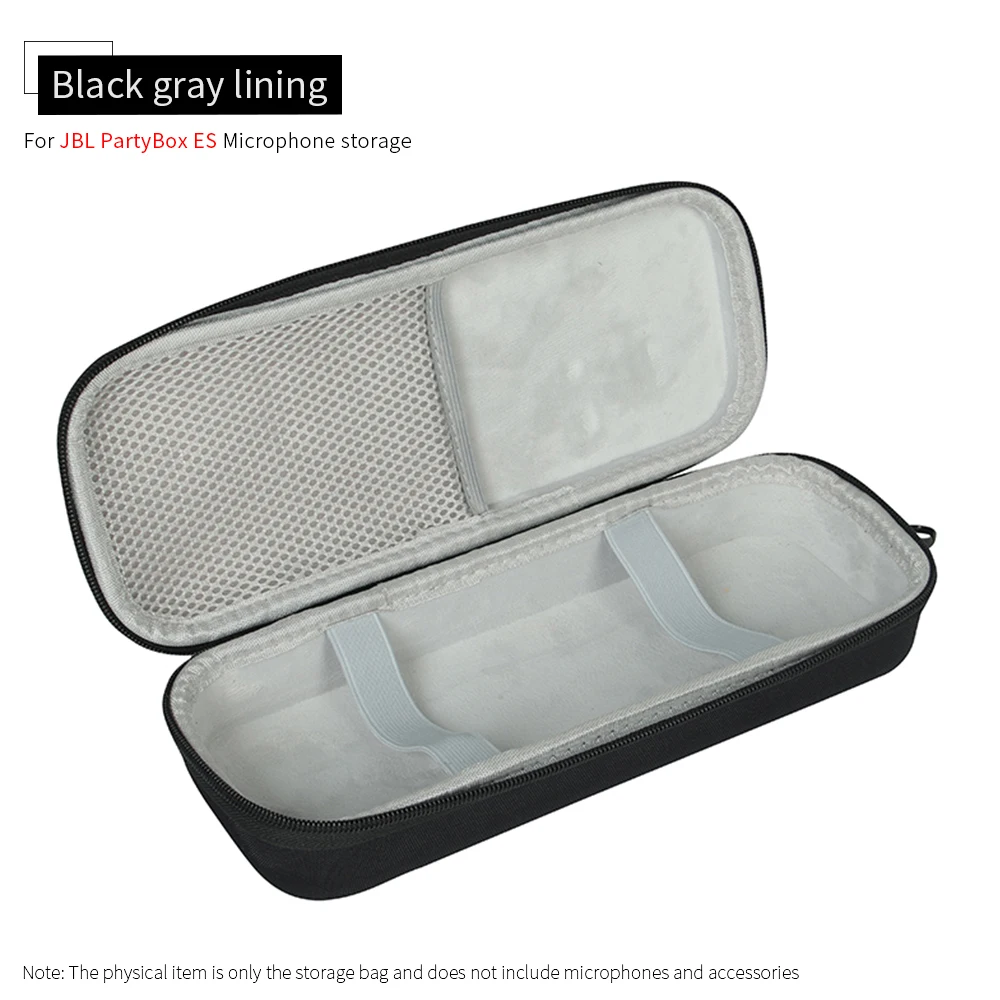 Hard EVA Storage Bag For JBL PartyBox Wireless Two Microphone Box Portable Bluetooth K Song Travel Carrying Case