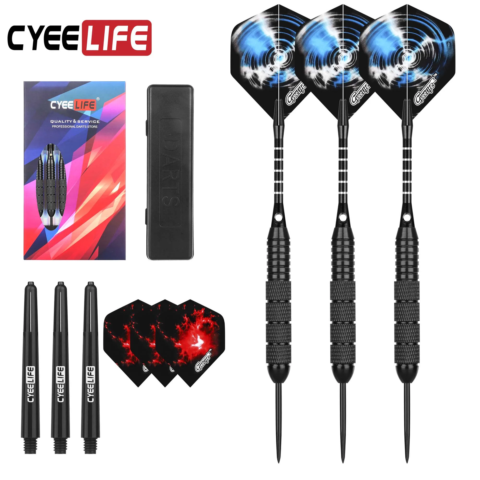 

CyeeLife 24G hard dart steel needle practice bar entertainment fall resistant professional flyer suit outdoor