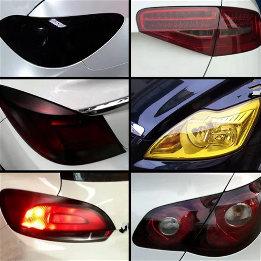 1 Pc 30*60 cm 자동차 라이트 스티커 필름 메르세데스 W204 W203 W211 BMW E46 E39 E60