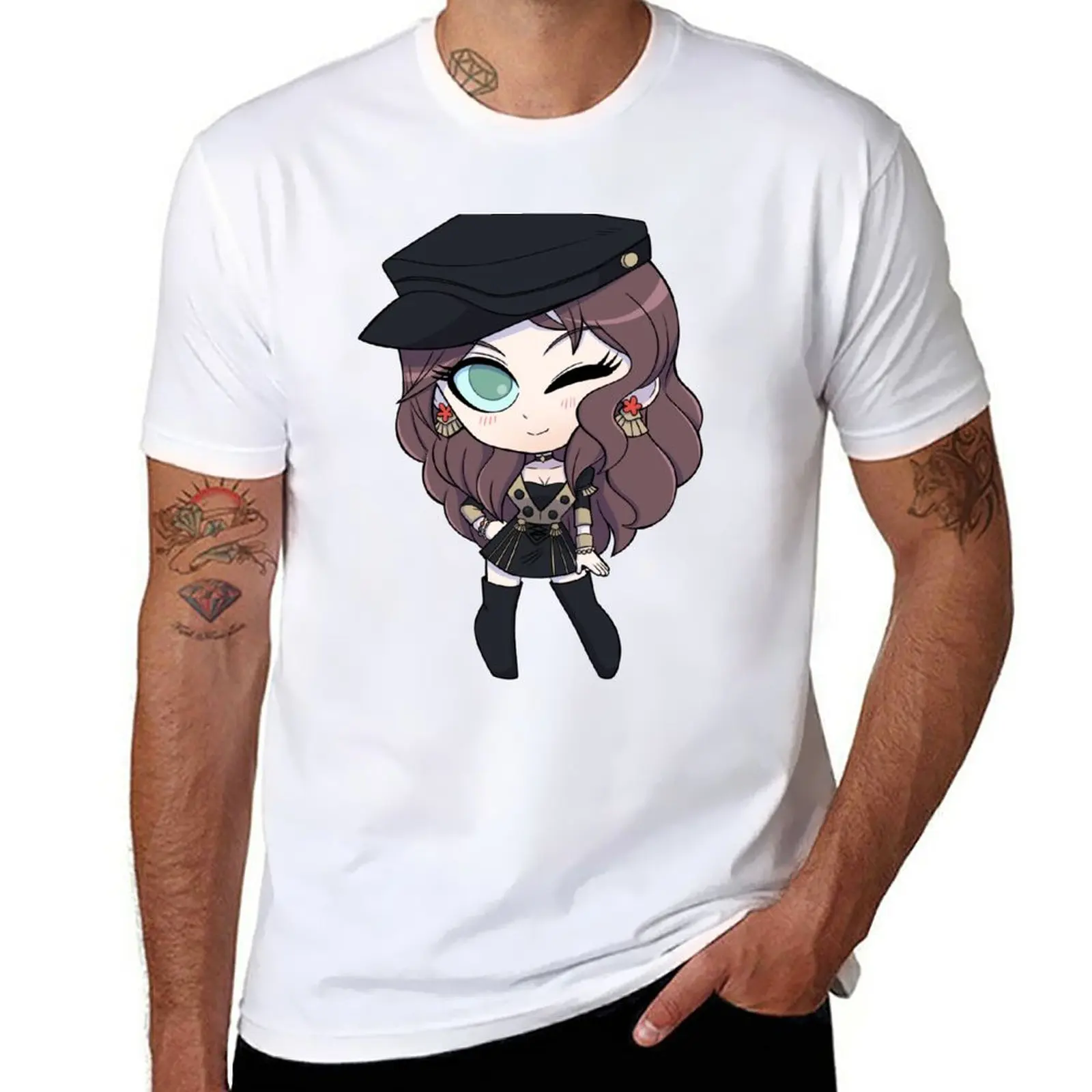 New Dorothea - Fire Emblem Three Houses - Chibi Cutie T-Shirt Cute Tops Tees T-Shirt For Men Cotton