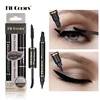 2 in1 Stamp Liquid Eyeliner and Black Mascara Set Water Proof Double-ended Eye Corner Wing Seal Liner Pen Makeup Women Cosmetics 1