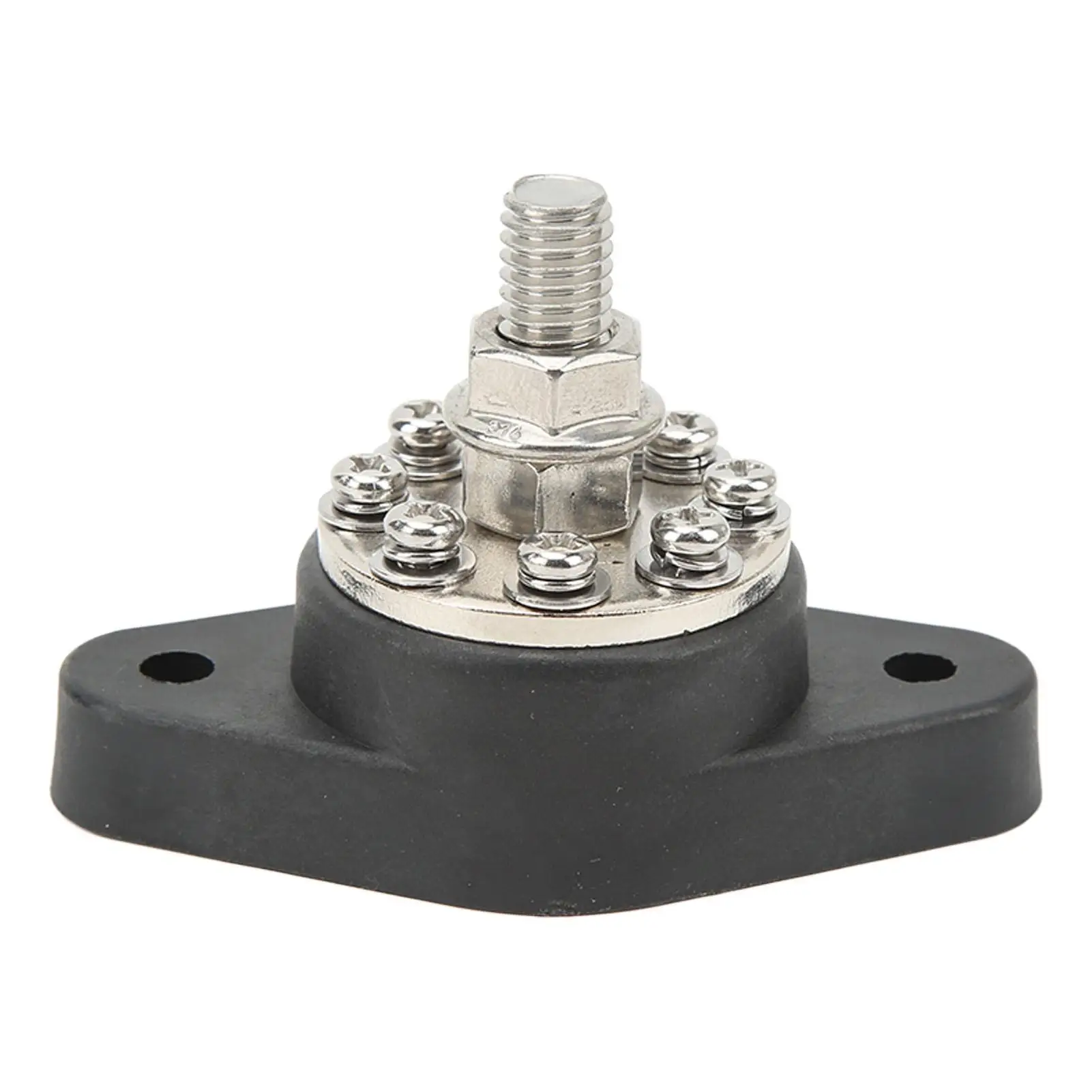 M10 Battery Junction Bus Bar Kit-3/8in Power Distribution Terminal for 12V/48V for electrical Devices