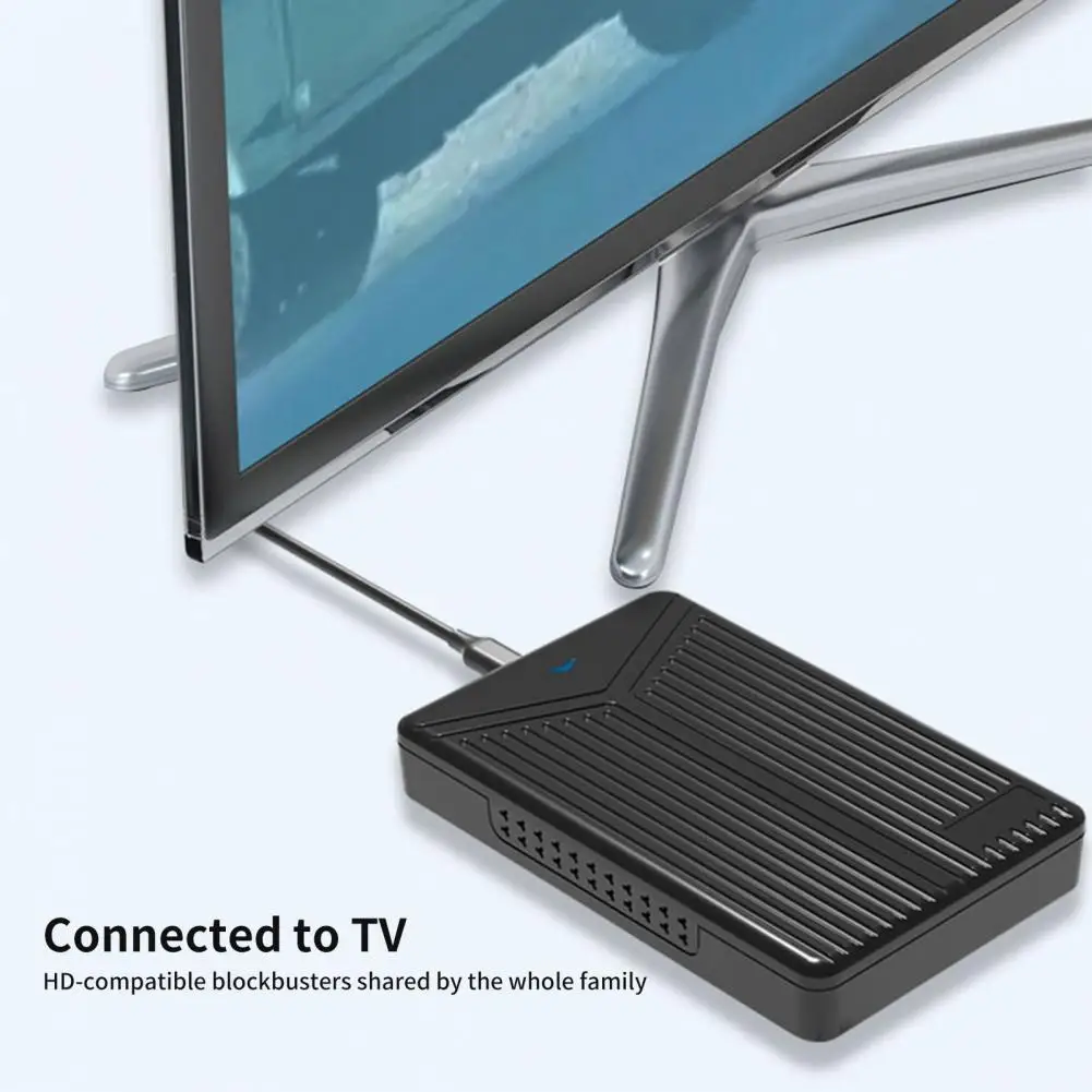 

Compact Drive Enclosure Easy Installation HDD Case High Efficiency Slim USB 3.1 to 2.5-Inch SATA HDD Case Data Storage
