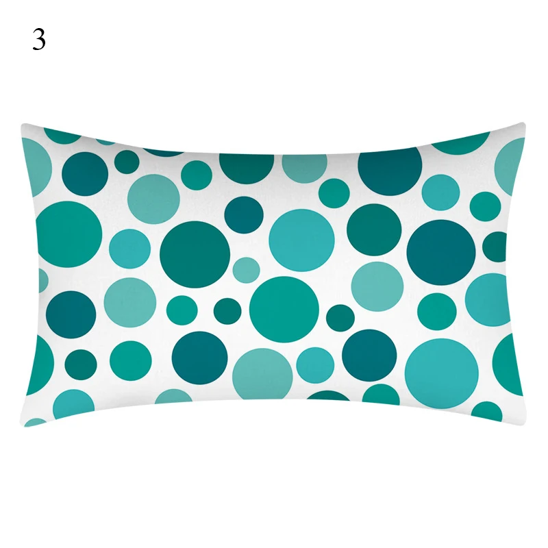 30x50cm Tropical Leaf Monstera Cushion Cover Polyester Throw Pillows Case Sofa Home Decorative Green Plants Print Pillowcase 