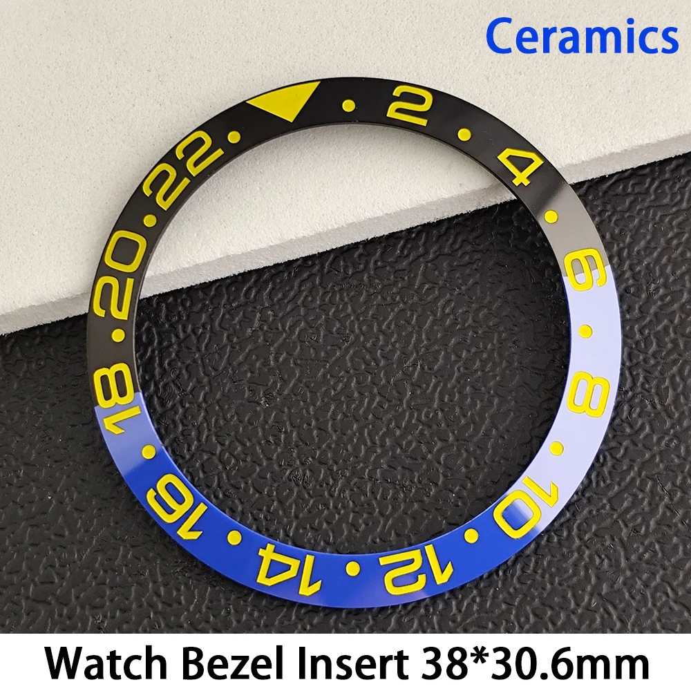 Premium 38mm Sloping Aluminum-Ceramic Bezel Insert