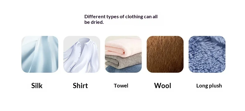 Electric Dryer Clothes Drying Rack Garment Dryer UV Sterilization with Dryer Bag Compact Travel Style Clothes Drying Rack Heater