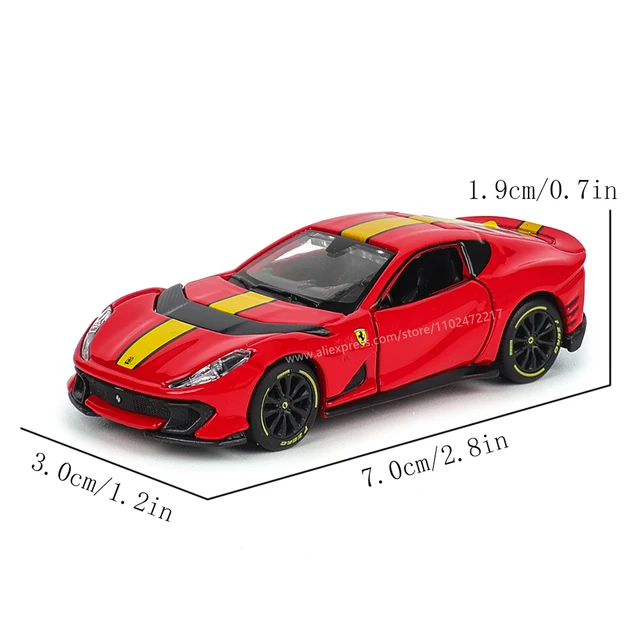 Bburago Ferrari 812 COMPETIZIONE series Multiple styles high precision model Car Model Collection Kids Xmas Gift Toys for Boys 5
