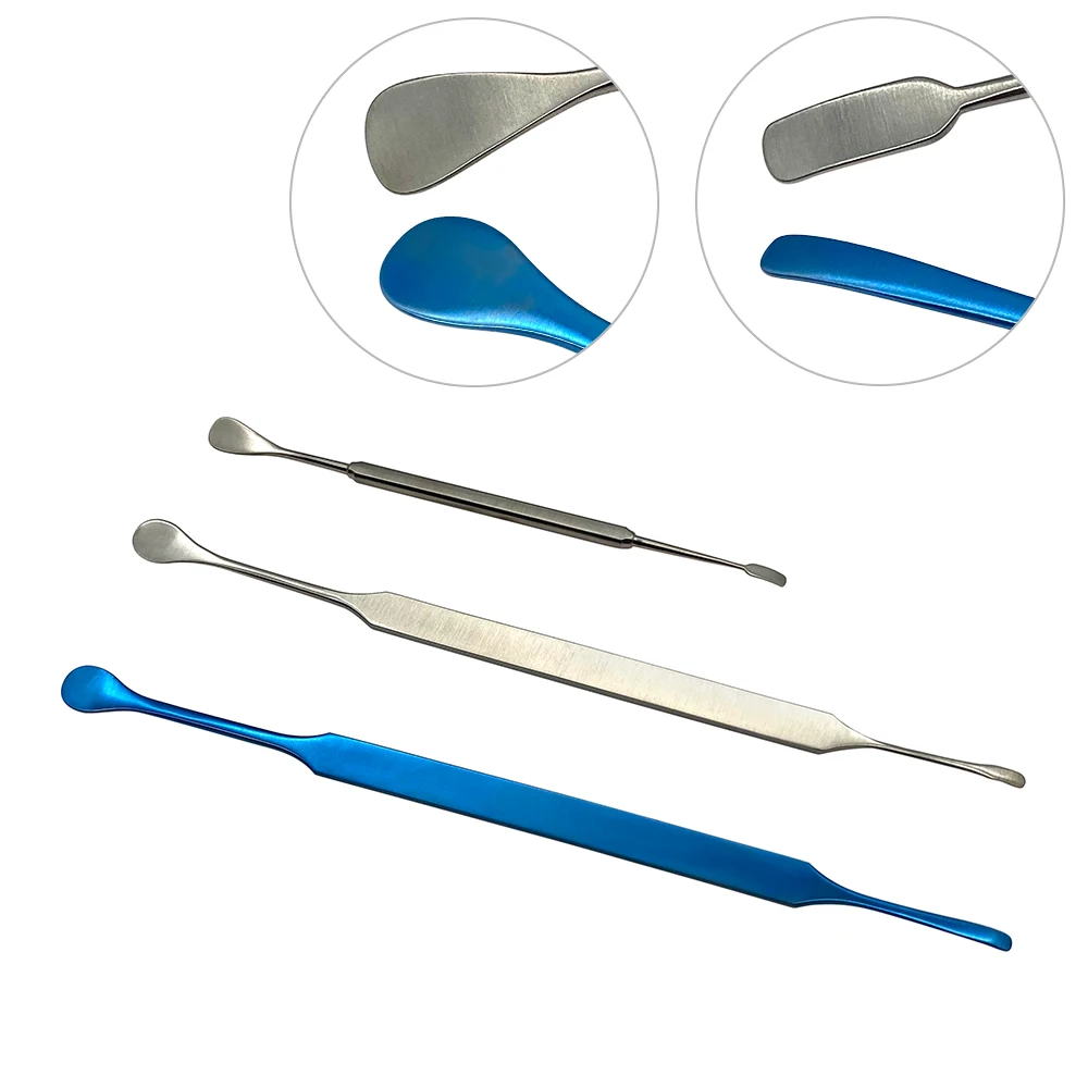 

Stainless steel/titanium Nasal Elevator Dissector Double head Beauty Tool Nose Plastic Surgery Instrument 1pcs