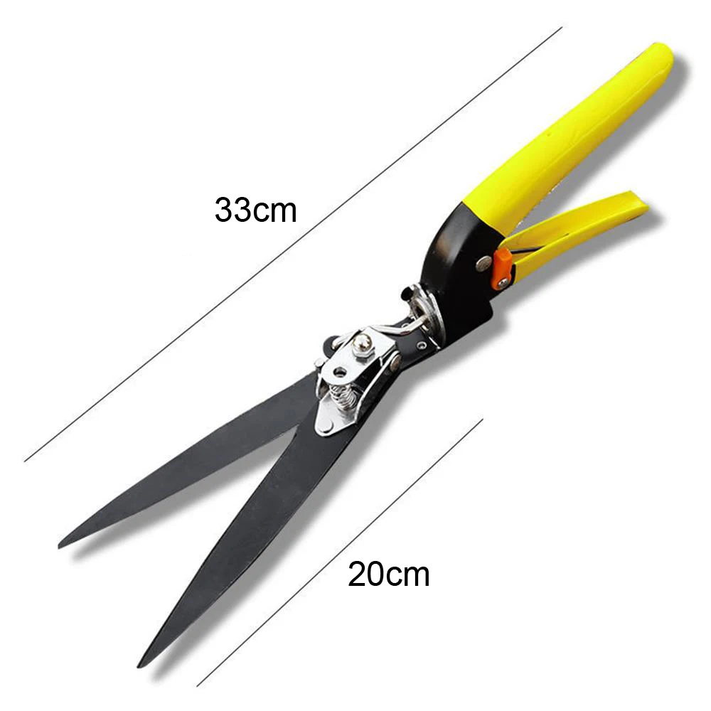 1pc Gardening Scissors Rotatable Lawn Trimming Gardening Grass Trimming Scissors Gardening Tools Household Potted Weed Pruning