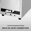 OT71 Commercial LPG 6L/6+6L Gas Deep Fryer with Fry Basket Stainless Steel Countertop for French Fries Fried Potato Chicken 5