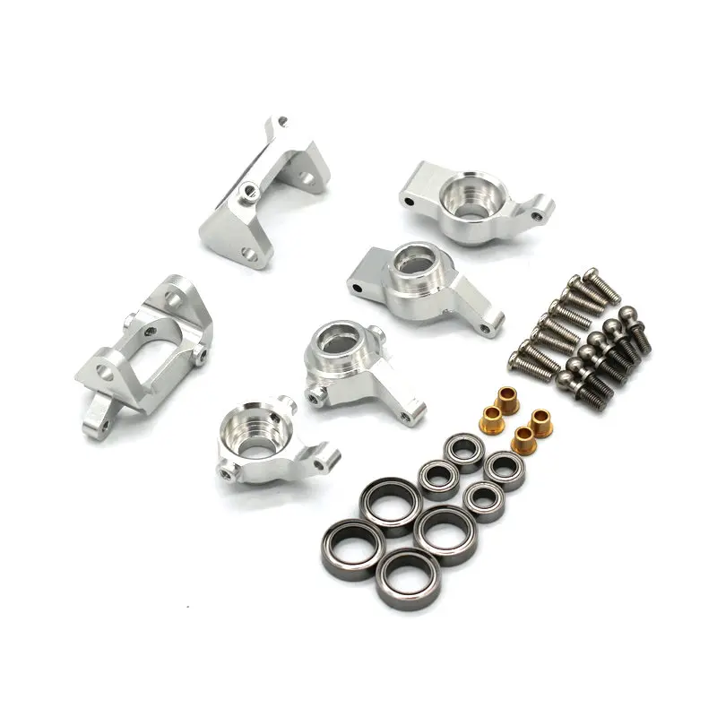 월토이 1/18 184008   RC 원격 제어 자동차 금속 업그레이드 부품 스윙 암 스티어링 컵 C 시트 세트