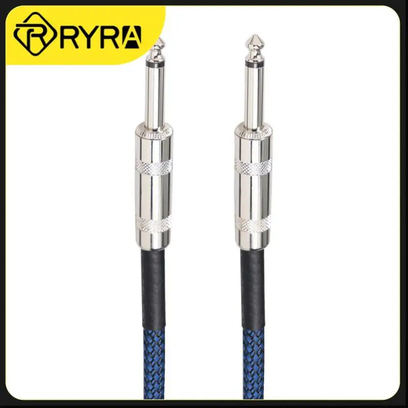 Nuovo Parafango Cavo Per Chitarra Cavo Jack Line Bass Electric Box Cavo Audio Linea Di Riduzione Del Rumore Cavo Schermato Intrecciato A Colori