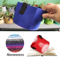 1/2/3/5/7/10/12/15/17/20 Gallon Garden Grow Bags Flower Vegetable Aeration Planting Pot Container Planter Pouch With Handles 2