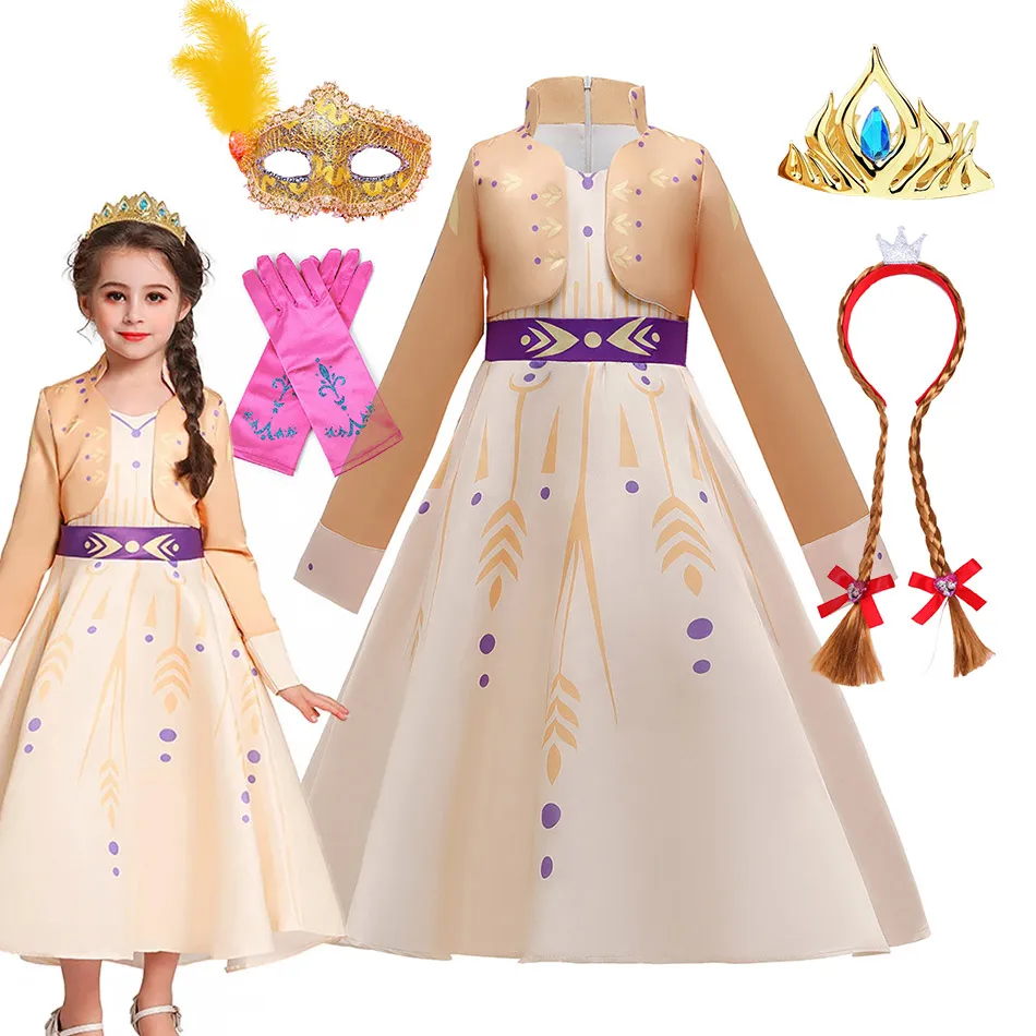 green emerald velvet dress Girls Anna Costume Dress – Mia Belle Girls main image 0
