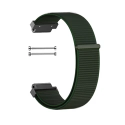 Premium Nylon Sport Strap Belt - Replaceable Watch Band Bracelet for Garmin Forerunner & Approach Series (Green)