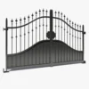 Hot Selling Iron Sheet Gate Design Cast Iron Gate Design Wrought Iron Gate 2