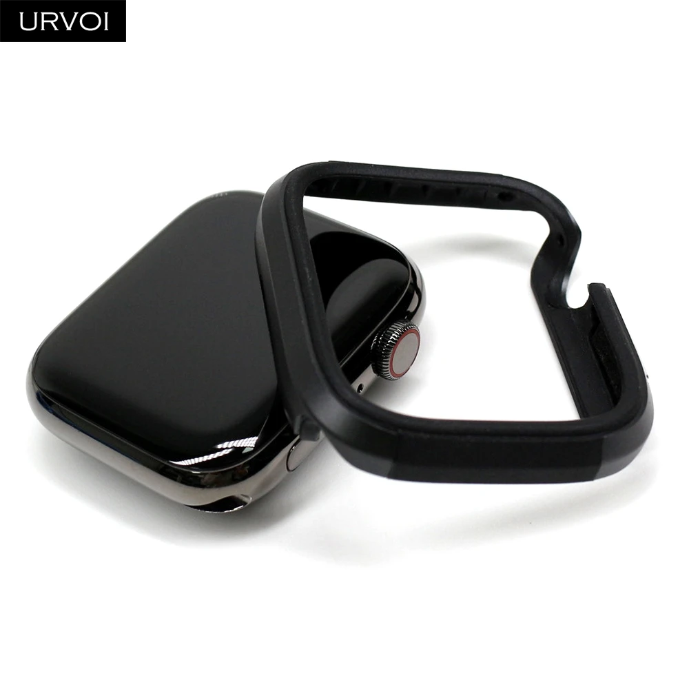 URVOI  ġ ȣ ø ̽, TPU + ˷̴ ձ Ŀ ,  , ÷Ǯ , ̿ġ 41mm, 45mm
