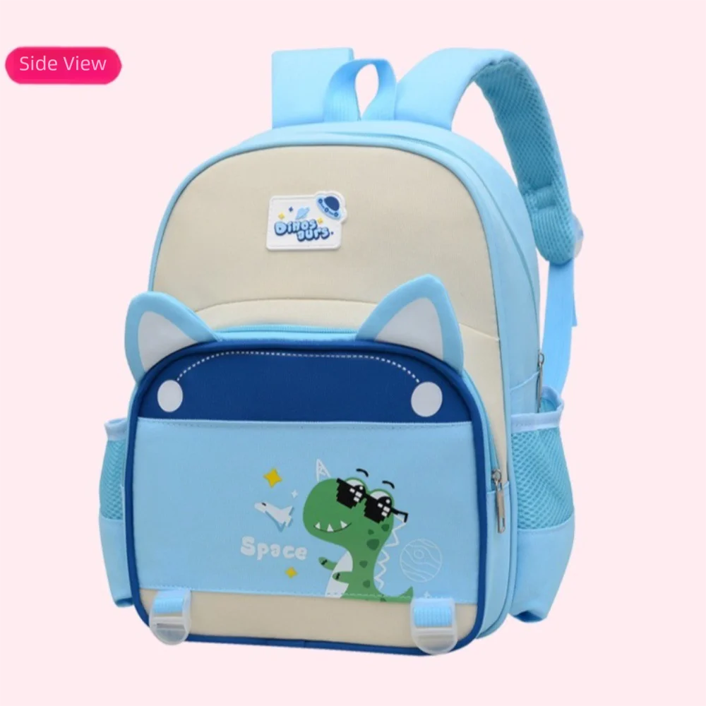 12inch Nylon Kids Backpack Waterproof Multi-Pocket Kindergarten School Bags Mochilas Large Capacity Student School Backpacks 2