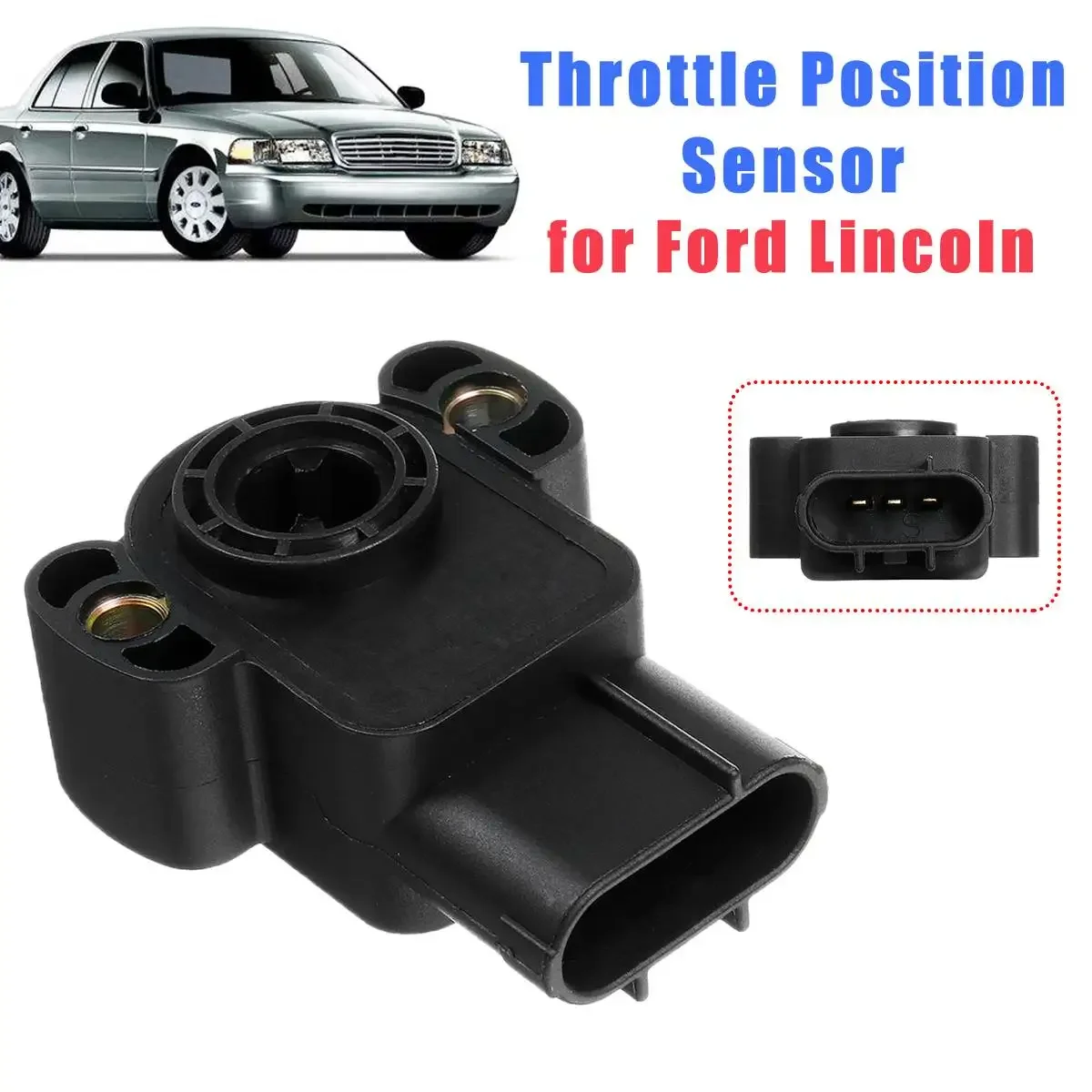 

2/4 шт. F4SZ9B989AA Датчик положения дроссельной заслонки для Ford Explorer/Contour/Mustang/Ranger для Lincoln Aviator/Navigator/LS