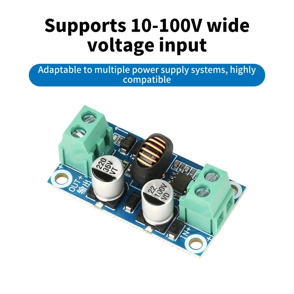 Universal DC-DC Buck Converter with Adjustable Output and Safety Features