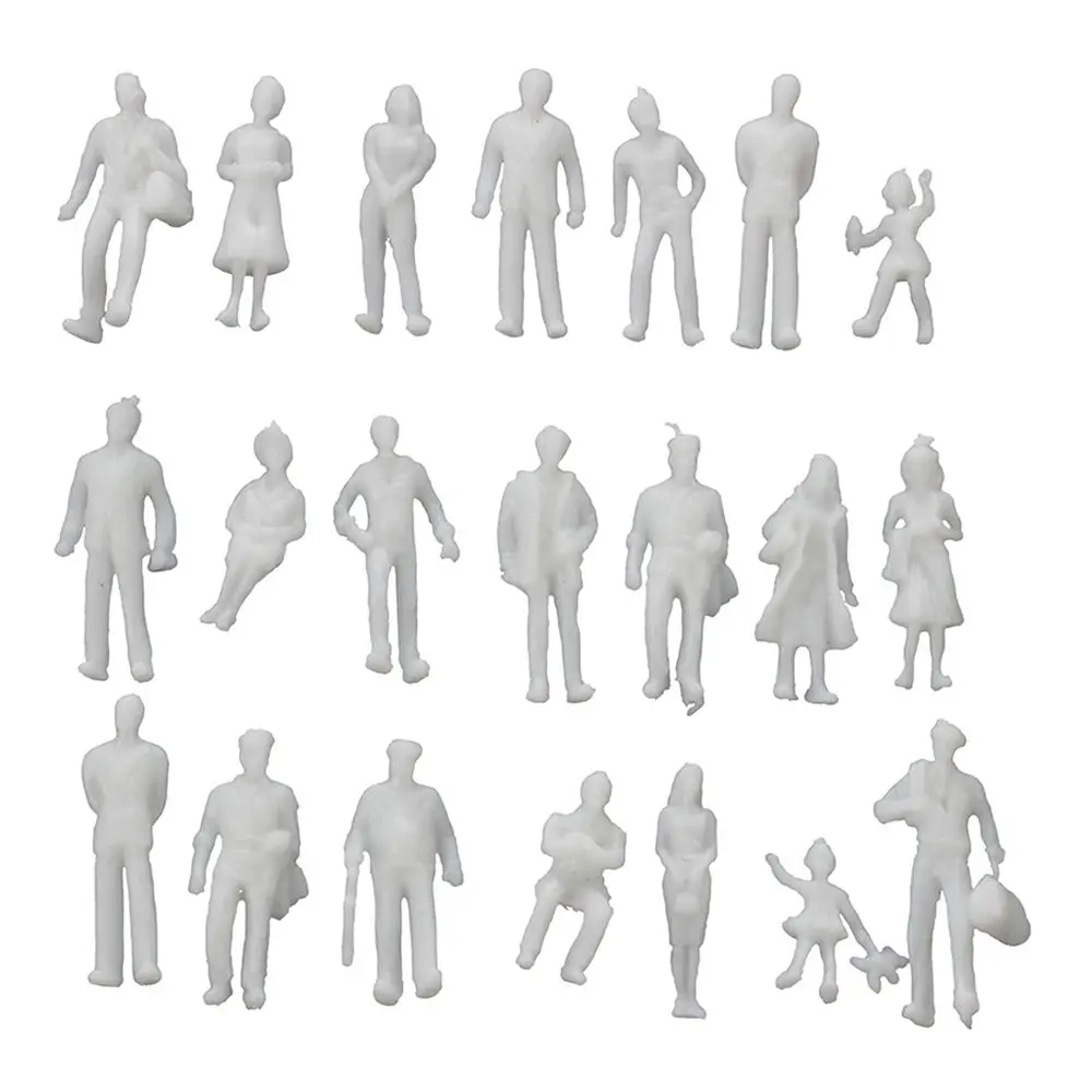 STOBOK Modelbouwfiguren, mini-mensen, figuren, 20 stuks, badpak, figuren 1