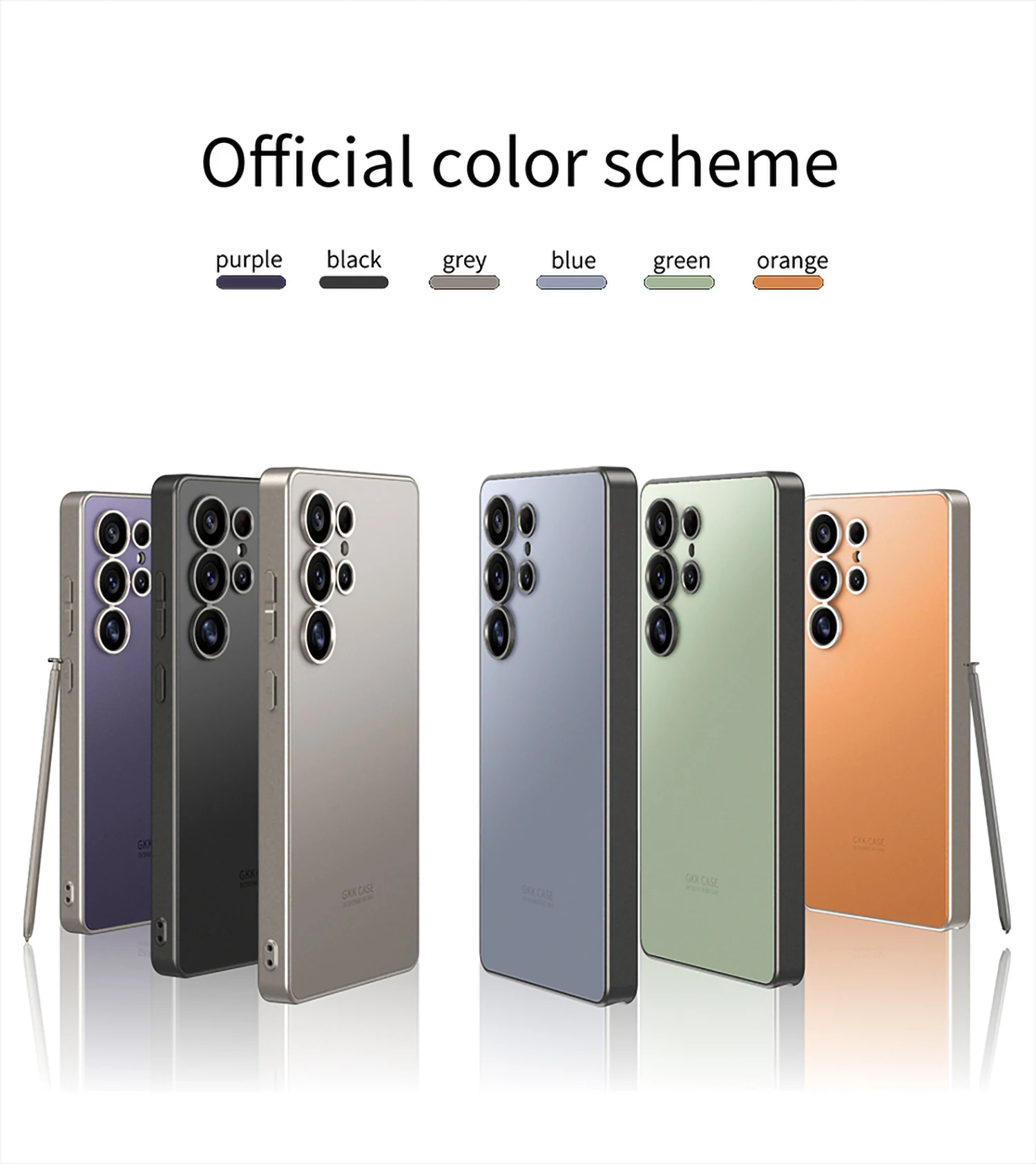 Original Frosted Case For Samsung Galaxy S25 S24 Ultra Shockproof Protective Ski