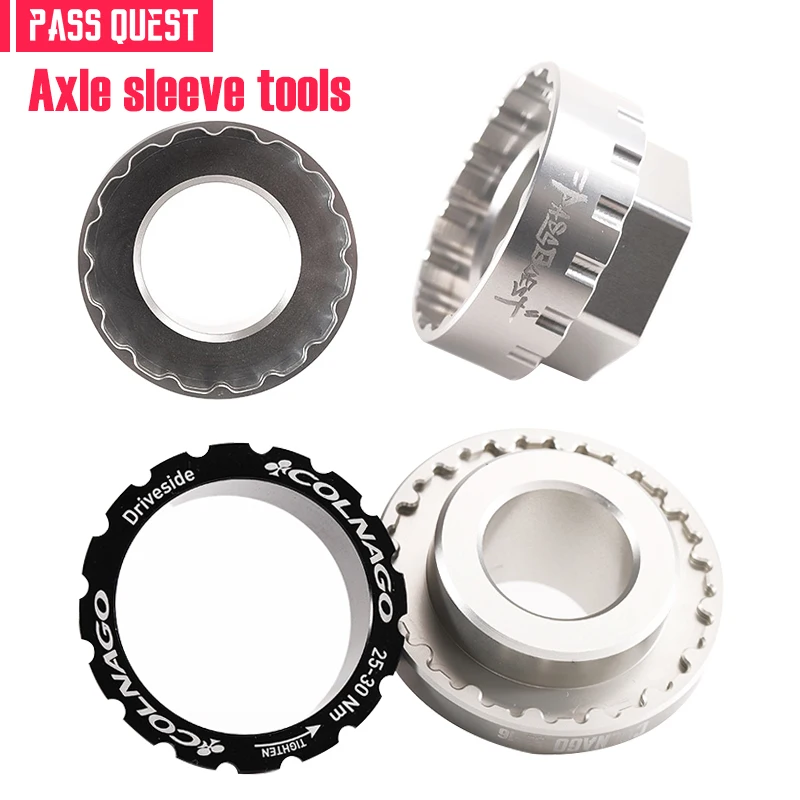 Strumento Di Installazione Della Corona Della Bicicletta Pass Quest Strumento Pignone Per Shimano/Colnago/Rotore Rrex 3D Strumento Staffa Inferiore De