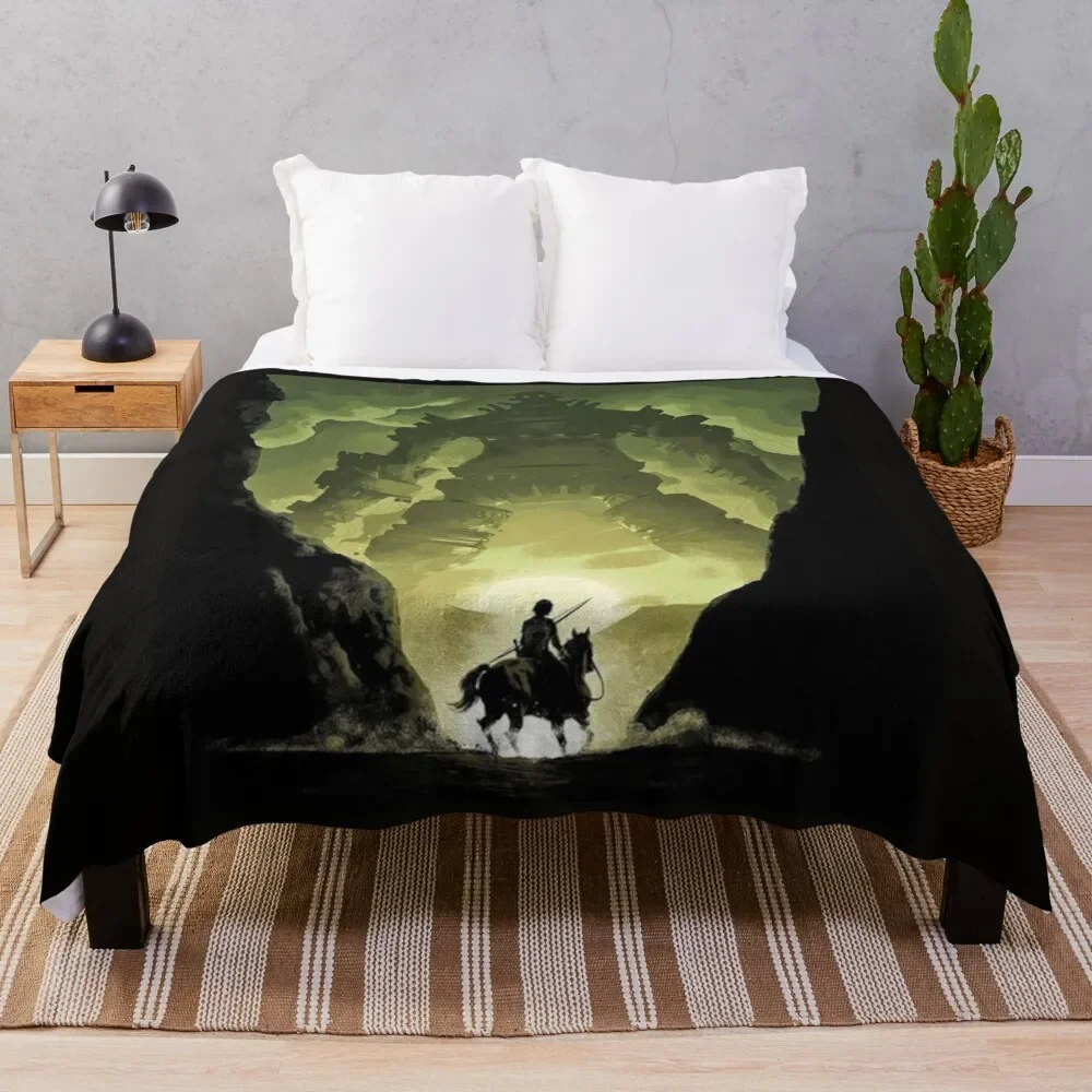 Shadow Of The Colossus Coperta Da Tiro Soffici Coperte Morbide E Coperte Imbottite