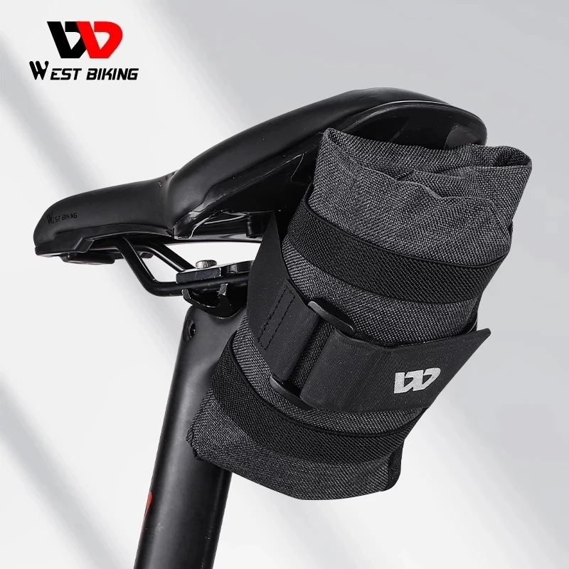West Biking YP0707304  Bicycle Saddle Roll Bag | West Biking Bicycle Bag | West Biking Saddle Bag - Biking Bike