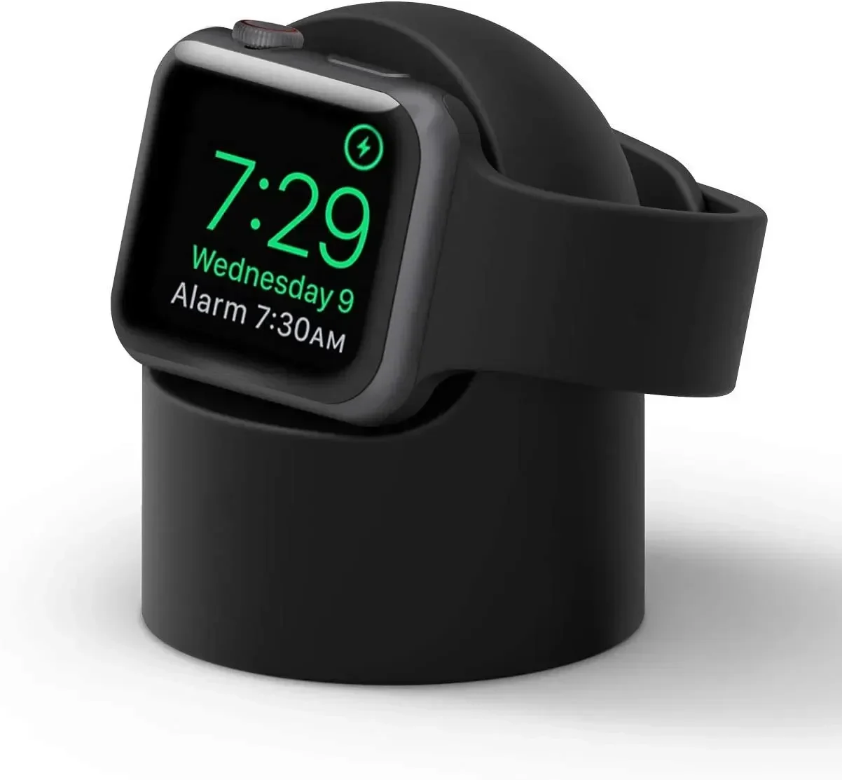 Apple Watch Charger Stand Dock Station Silicone Bracket Charging Cable Holder For Apple Watch Series 9 8 Ultra 7 6 5 SE 4 3 2
