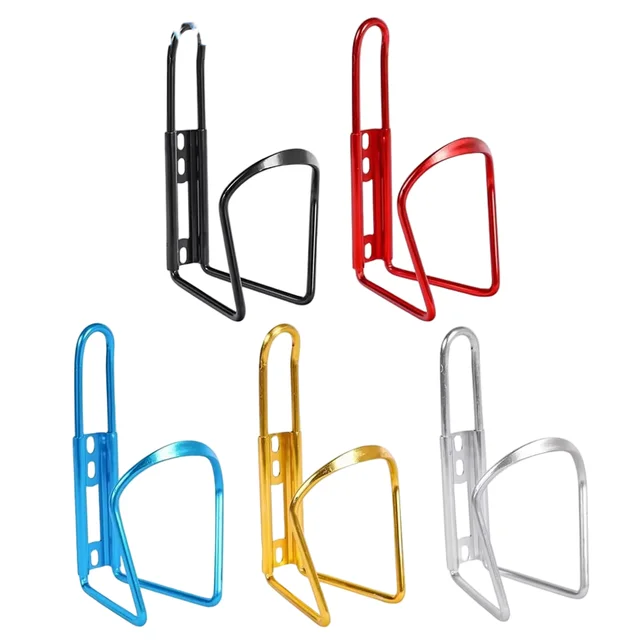 Bicycle Bottle Holder Aluminum Alloy Bicycle Kettle Cage Universal Road Mountain Bike Water Bottle Rack Cycling Water Cup Mount