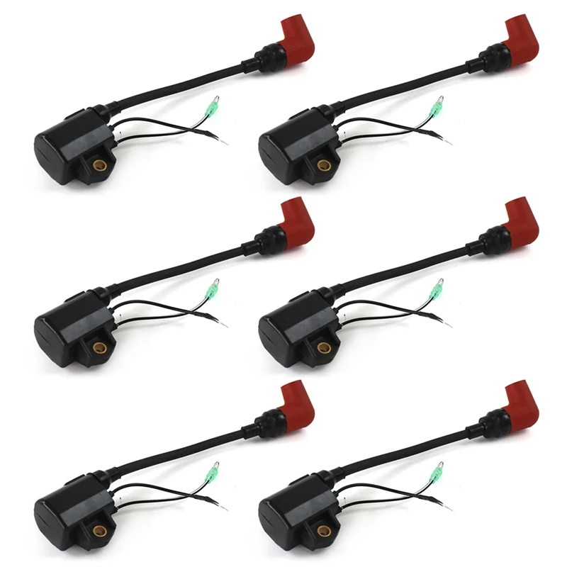 Bobina Di Accensione Fuoribordo Au05 -6Pcs Per Motore Yamaha 100Hp 115Hp 130Hp 140Hp 150Hp 175Hp Muslimah