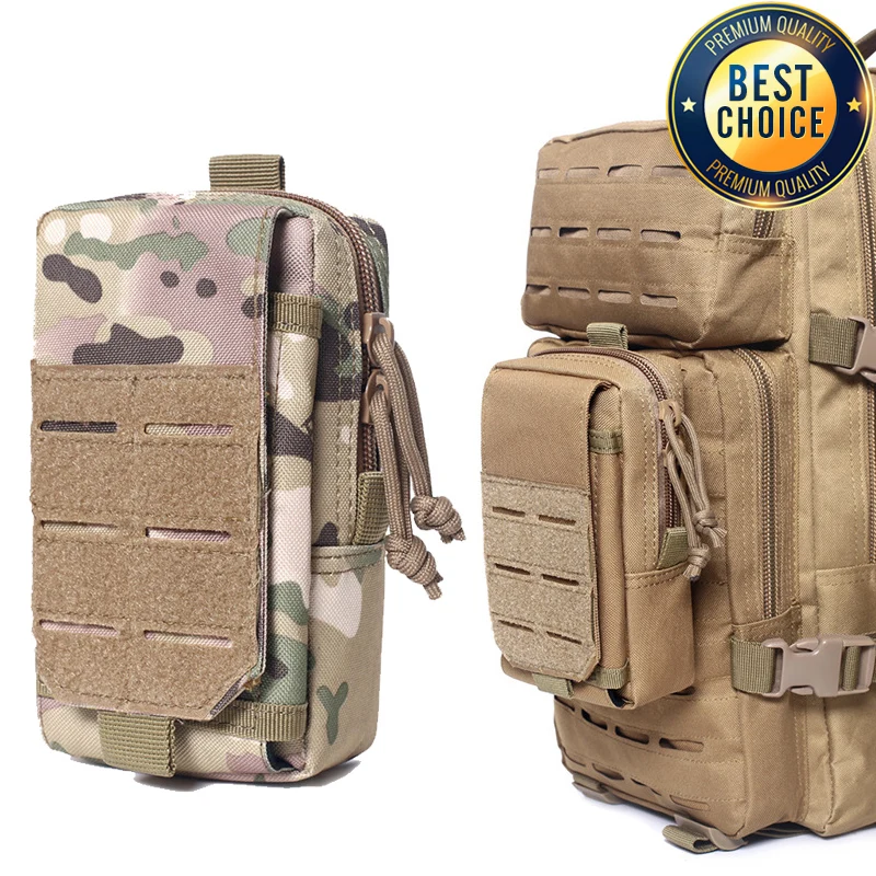 Waterproof 1000D Nylon Tactical MOLLE EDC Pouch for Outdoor Hunting