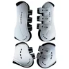 4 Pcs Adjustable Horse Boot Equestrian Jumping Legs Protection Gears Protection Equestrian Tendon Horse Hock Brace 3