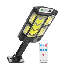 

Outdoor Solar Lamp Waterproof Powerful Solar Lamp PIR Motion Sensor Street Path Garden Light Street Lamp With Motion Sensor