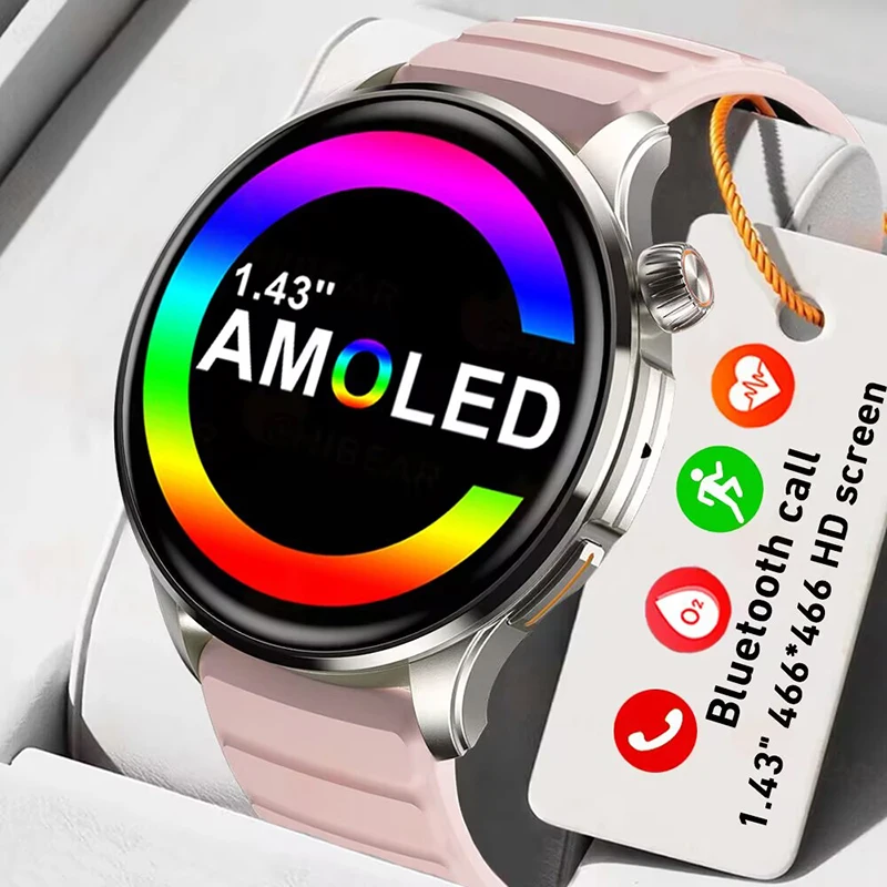 

Смарт-часы AMOLED с экраном 1,43 дюйма и функцией Bluetooth